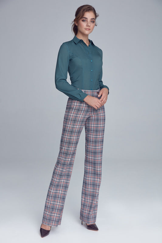 Nife Checked Trousers